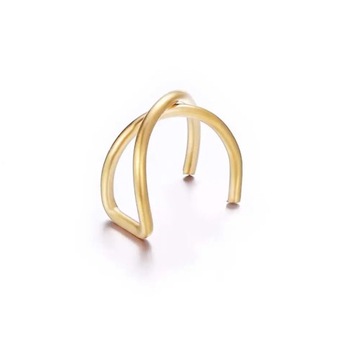 Fashion New Crystal Leaf Clip Earrings for Women Gold Color Exquisite Witho