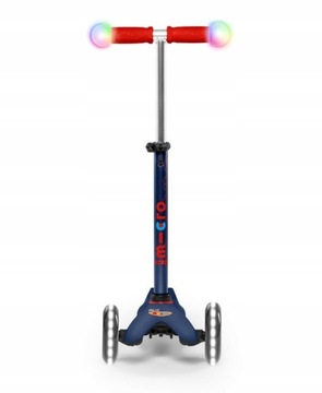 СКУТЕР MINI MICRO DELUXE MAGIC LED Темно-синий