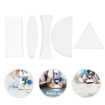 Kryształowe szkło optyczne z podwójną soczewką wypukłą