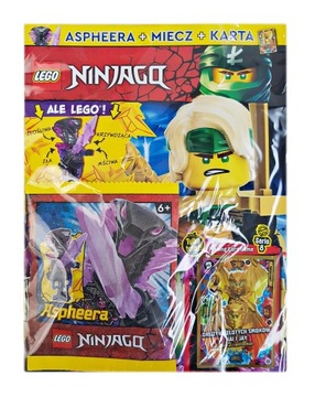 Magazyn LEGO Ninjago Minifigure Czasopismo - 05/2023 - Aspheera + Miecz