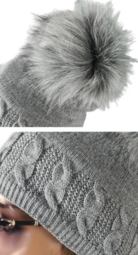 ПОЛЬСКАЯ ТЕПЛАЯ ШАПКА и комплект ДЫМОХОД - 20 ЦВЕТОВ