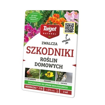 NEEMAZAL Zwalcza ZIEMIÓRKI SZKODNIKI OWADY Roślin Owoców Warzyw 50ml Target