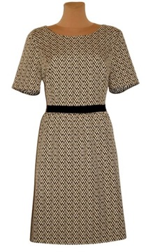 TAIFUN GERRY WEBER sukienka w drobny wzór NOWA 46
