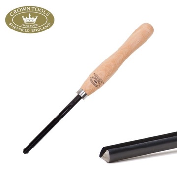 Dłuto do toczenia mis HSS 10 mm nóż tokarski do drewna CROWN DC241SBBS