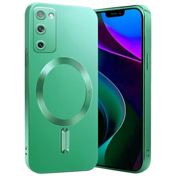 ETUI DO SAMSUNG S20 FE SILIKON MAGNETYCZNE DO MAGSAFE OCHRONA CASE + SZKŁO