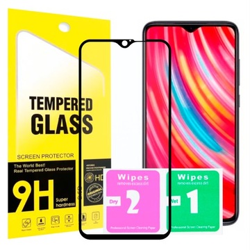 SZKŁO HARTOWANE do XIAOMI REDMI NOTE 8 PRO NA CAŁY EKRAN SZYBKA OCHRONNA 9H