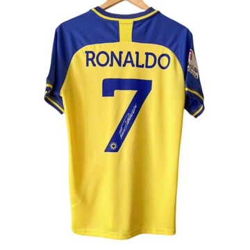 Cristiano Ronaldo podpisana koszulka piłkarska, XXL