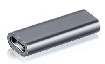 Adapter USB-C Żeński - Gniazdo 5A 100W 10Gb beczka