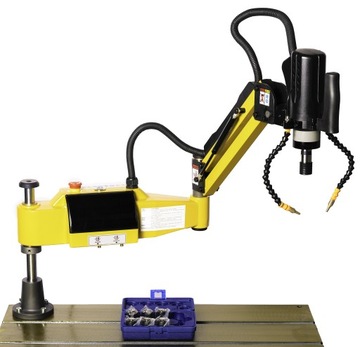 Резьбонарезной станок М3-М24 625об/мин со смазкой + стол, редуктор, позиционер