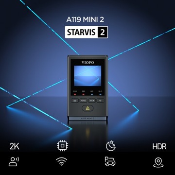КАМЕРА DVR VIOFO A119 MINI 2 GPS WIFI QHD