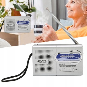 AM FM ТРАНЗИСТОРНОЕ РАДИО 530-1600 КГЦ