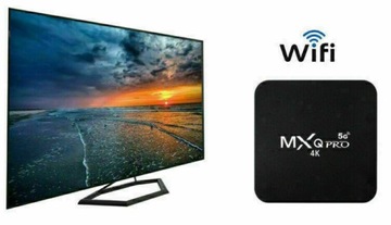 Smart TV BOX 16 ГБ MXQ PRO 4K 2+16 ГБ ANDROID 10.1 WiFi 5G