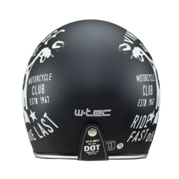 Открытый мотоциклетный шлем W-TEC Café Racer XL