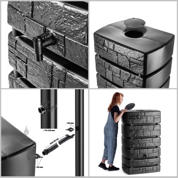 БАК ДЛЯ ДОЖДЕВОЙ ВОДЫ НАБОР 500 Л ВОДЫ