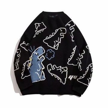 ZAZOMDE New Oversized Cardigan Knitted Sweater Str
