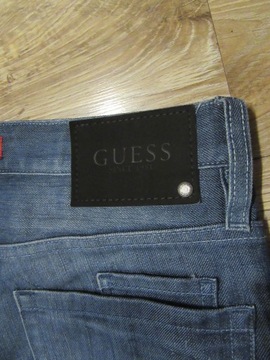 GUESS jeansy spodnie męskie modny krój ultra slim _ 30