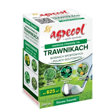 Na chwasty dwuliścienne w trawniku STARANE TRAWNIKI 250ml AGRECOL