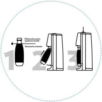 Комплект карбонизатора SodaStream TERRA из 2 бутылок по 1 литру.