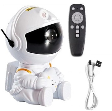 СВЕТОДИОДНЫЙ НОЧНИК ПРОЕКТОР ЗВЕЗД НЕБО ПРОЕКТОР КОСМОНАВТ ДЛЯ ДЕТЕЙ УДАЛЕННЫЙ