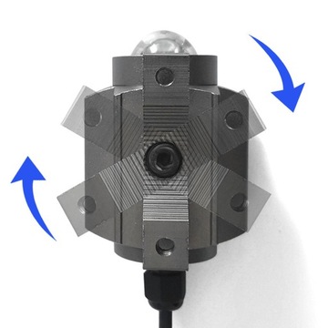 Универсальная светодиодная фара для мотоцикла, двухцветная противотуманная фара, водонепроницаемый гоночный автомобиль