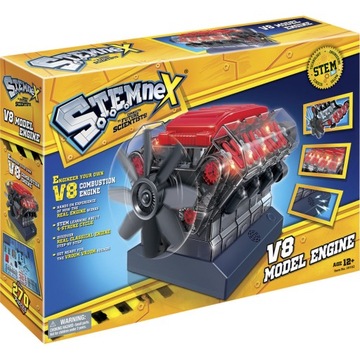 Модель двигателя внутреннего сгорания Wiky Stemnex V8