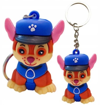 3D часы PAW PATROL с проектором CHASE + БРЕЛОК для детей