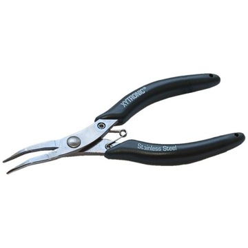 SZCZYPCE PÓŁOKRĄGŁE SKOŚNE MINI ZE SPRĘŻYNĄ L=140mm BIALL
