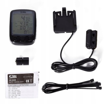 Водонепроницаемый ВЕЛОСИПЕДНЫЙ РЕГИСТРАТОР 25 ФУНКЦИЙ СПИДОМЕТР ИЗМЕРИТЕЛЬ СКОРОСТИ