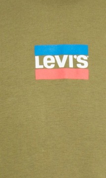 LEVI'S BLUZA SPORTOWA Z LOGO I KAPTUREM M 1FCB