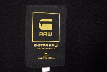 G-STAR RAW bluza black BAUCHAN NAVY HOODED _ L