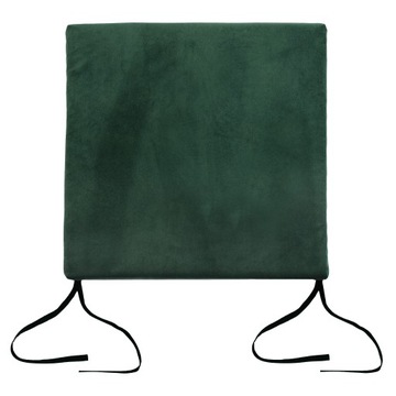 Poduszka welurowa na krzesło fotel 40x40 gąbka 3cm
