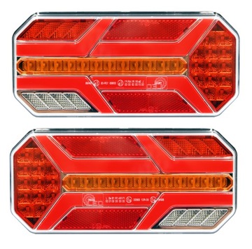 Lampa zespolona tylna LED dynamiczny kier NEON KPL