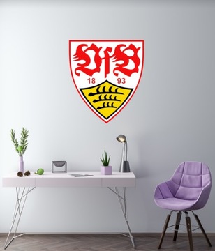 Herb VfB Stuttgart na ścianę do domu prezent na święta dla chłopaka męża