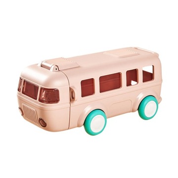 Cute Bus Shape Cup for Kids Portable Water Cup In