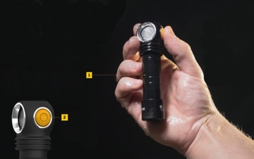 СПОРТИВНЫЙ ФАР WHITE COLD WIZARD C2 PRO MAX ARMYTEK 4000 МОЩНЫЙ