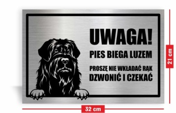 АЛЮМИНИЕВАЯ ПЛАСТИНА ВНИМАНИЕ БЕГ СОБАКИ ВСЕ ПОРОДЫ