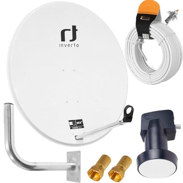 CZASZA SATELITARNA ANTENA INVERTO 80 ZESTAW SINGLE