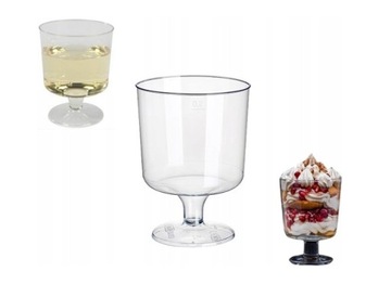Kieliszki do wina pucharek do lodów 200 ml 10 szt