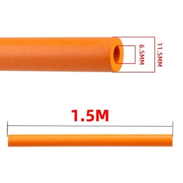 Велосипедный внутренний тросик-амортизатор Практичный 1,5 м оранжевый