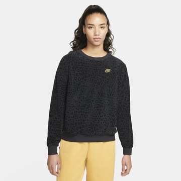 Bluza polar w cętki Nike Sportswear S