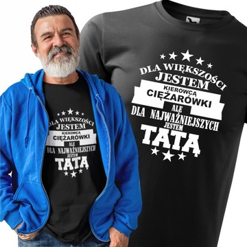 Koszulka PREZENT DLA KIEROWCY TATY Święta Urodziny