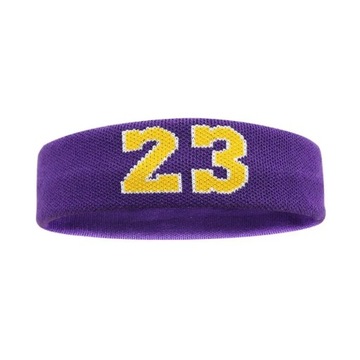 Number 23 24 Sports Headband Basketball Running Elastic Cotton Sweatband