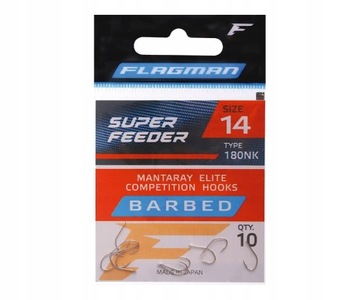 Haczyki Flagman Mantaray Super Feeder roz. 10