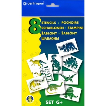 Szablony G+ Centropen Stencils 9996