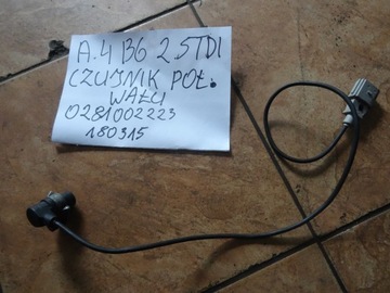 AUDI A4 B6 2.5TDI CZUJNIK WAŁU 0281002223