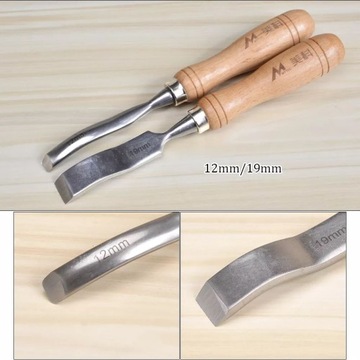 Набор токарных стамесок и фрез по дереву 12 шт.