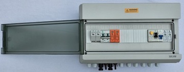 Распределительное устройство IP65, силовой блок, 18P, переменный/постоянный ток, фотогальваника, 1 строка