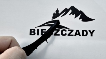 Наклейка на машину | падающие когти смешной кошки 20x6 см