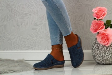 Женские тапочки легкие профилированные сшиты