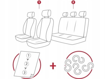 ЧЕХОЛЫ ИЗ ПЕРФОРИРОВАННОЙ КОЖИ KIA SORENTO 2